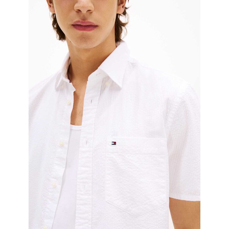 Tommy Hilfiger Regular Fit Seersucker Short Sleeve Shirt image number 2